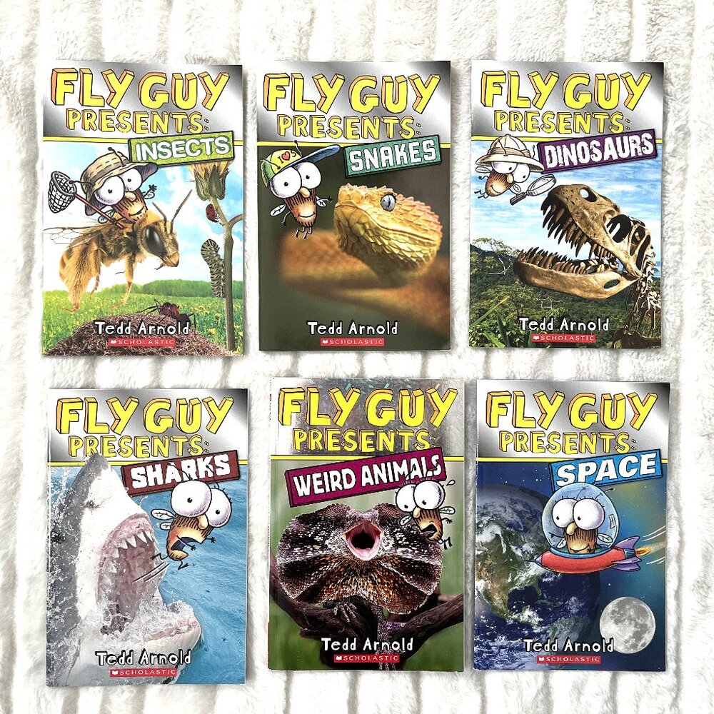 SET of 6 Fly Guy Presents Books (Paperback)